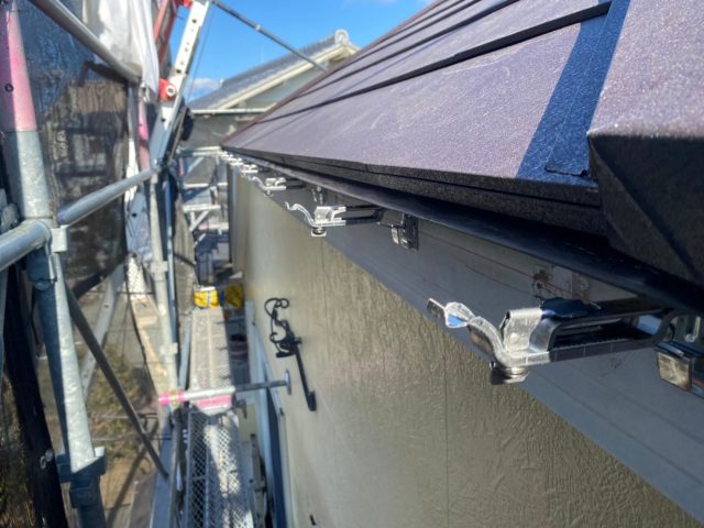 加古川市で軒樋金物新設